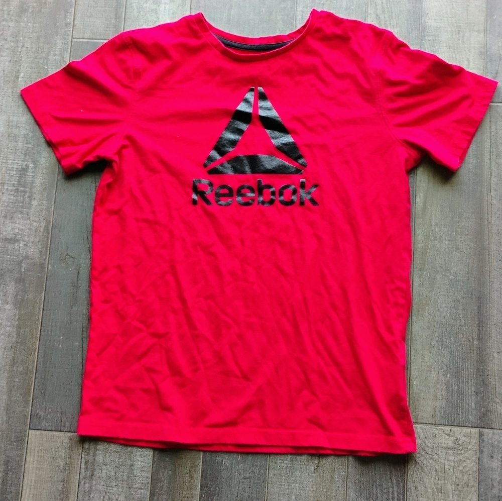 Reebok Red Tee with Black Logo